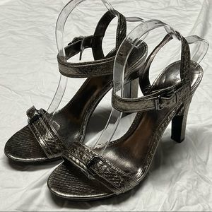 Ralph Lauren Metallic Heels‎ 10